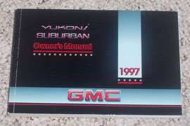 1997 GMC Suburban Owner's Manual