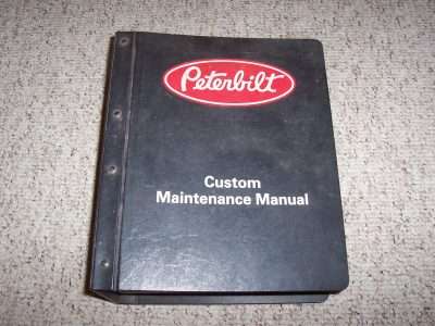 2001 Peterbilt 379 repair manual