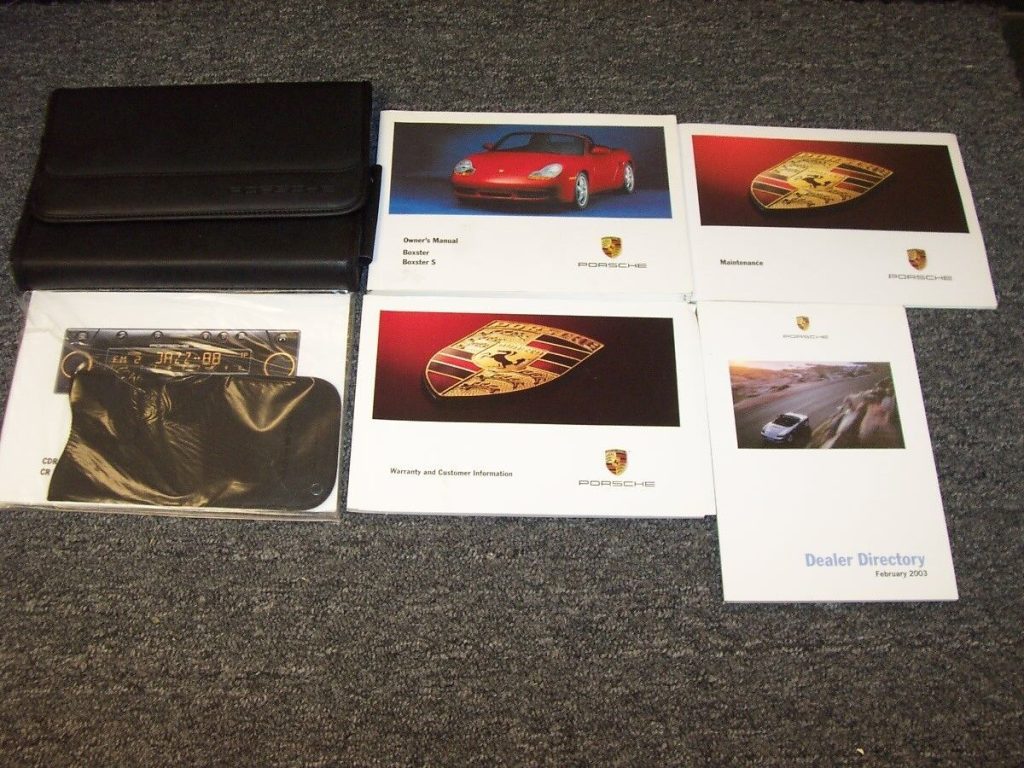 Boxster Owner's Manual