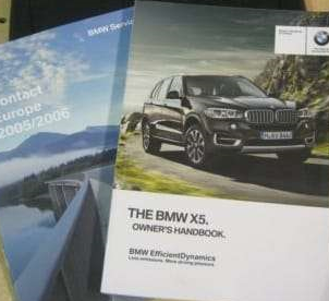 2017 BMW X5 Owner's Manual Set