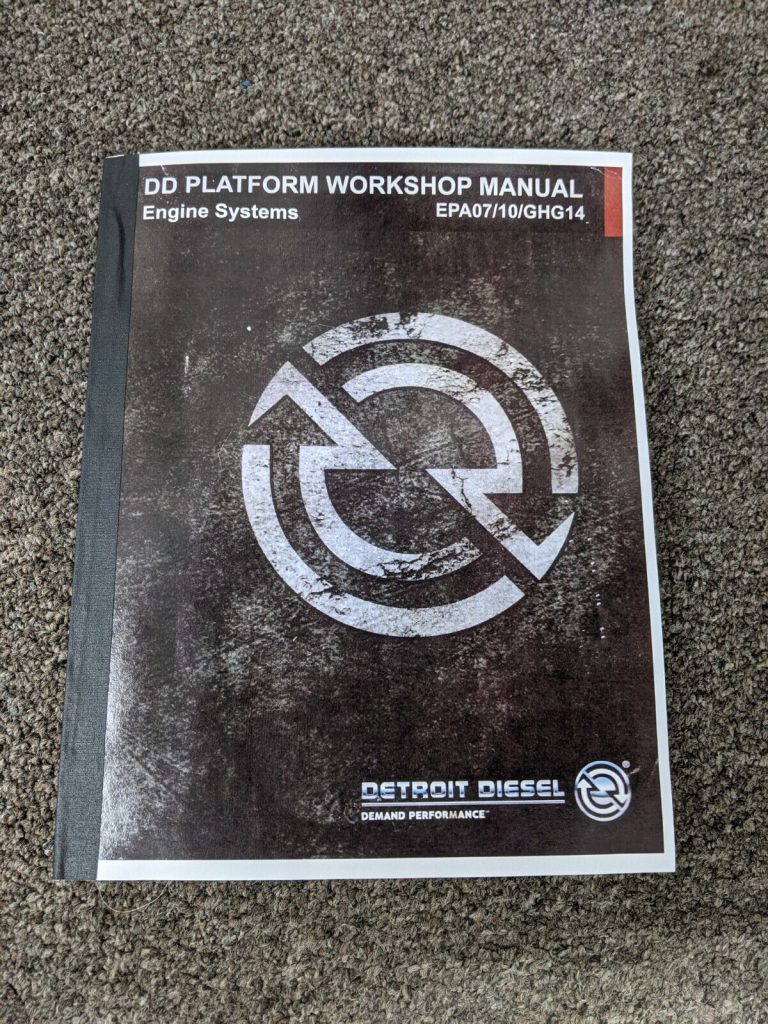 DD Series Engine Parts Catalog