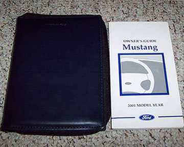 2001 Ford Mustang Owner Manual
