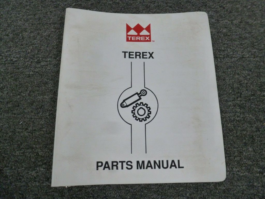 Terex Parts Manual for Rough Terrain Crane